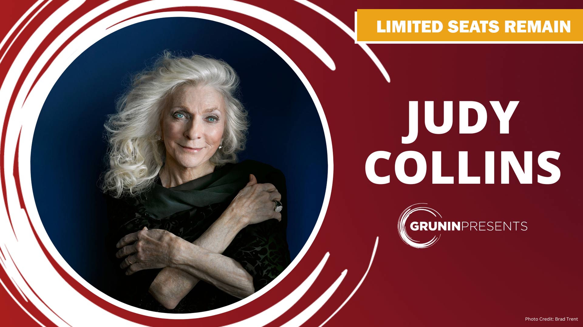 Judy Collins - Limited Seats Remain