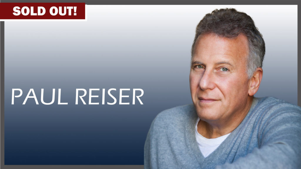 Image of Paul Reiser with the text 'Paul Reiser' and 'Sold Out'