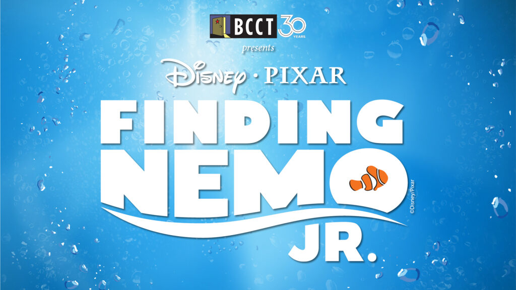 Finding Nemo, Jr. logo presented by BCCT