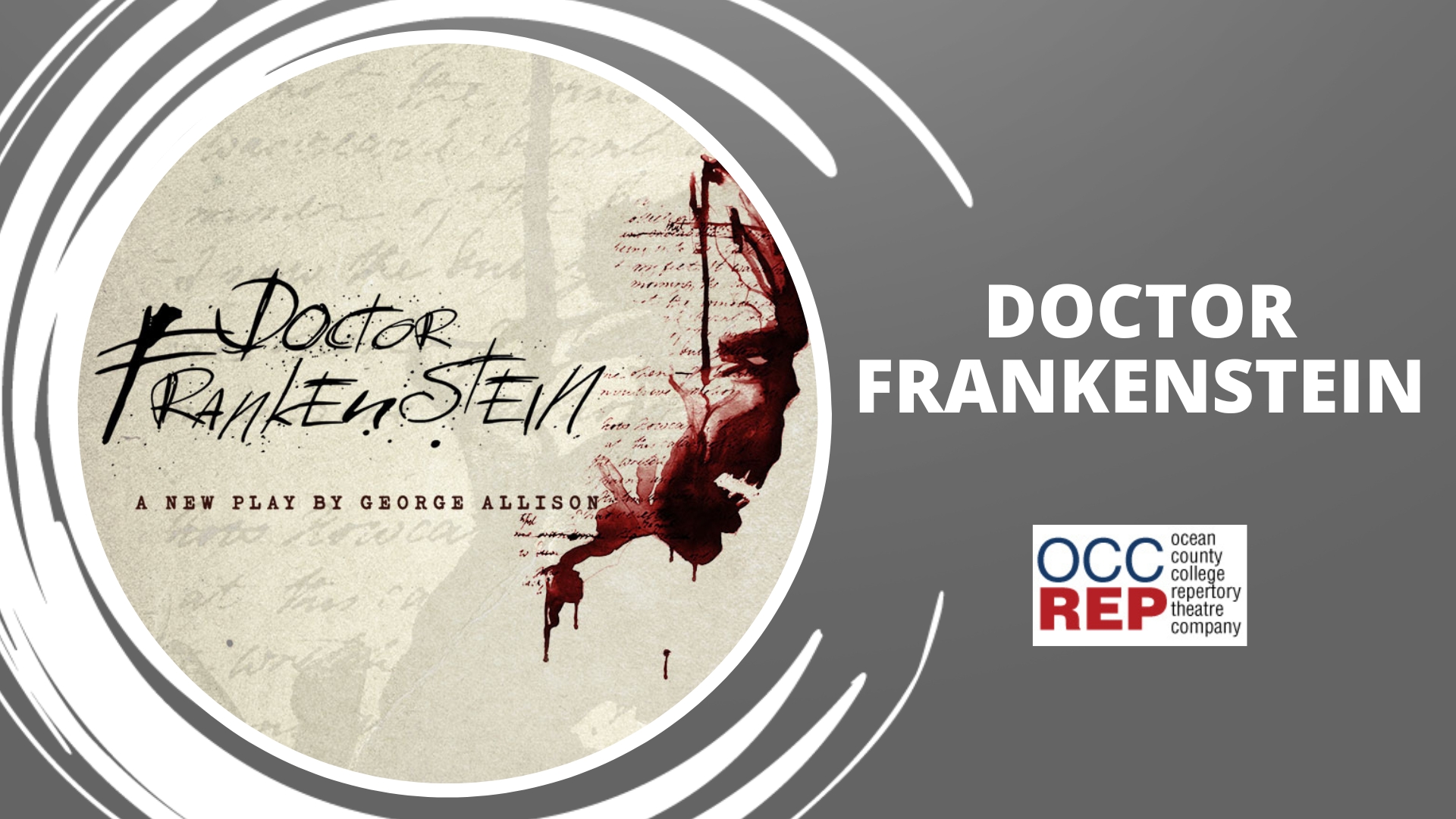 Doctor Frankenstein design in Grunin Logo