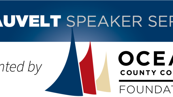 Blauvelt Speaker Series presented by ocean county college foundation logo