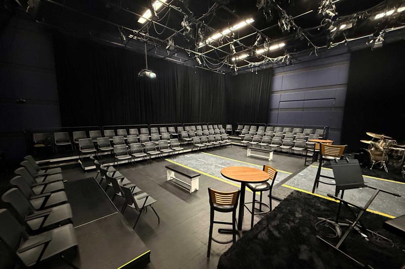 Black Box seating view